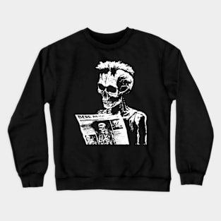 Skull news Crewneck Sweatshirt